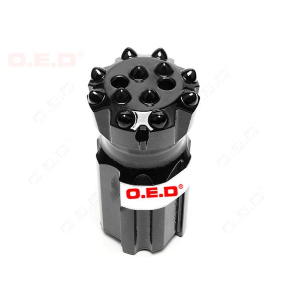 Threaded Drill Bit with Semi-Ballistic Buttons T38 Diameter 76mm for Underground
