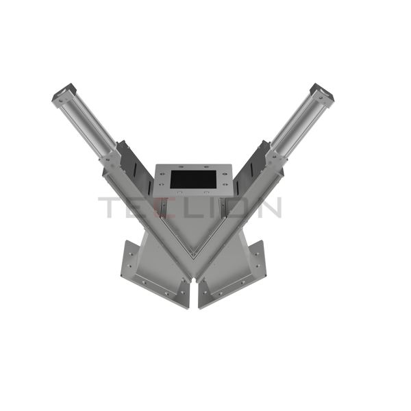 Return Pneumatic Conveying Valves Diverter Gate For Material Handling System