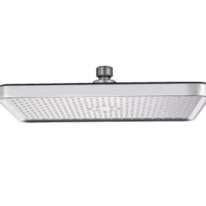 АБС Пластиковый квадратный ванный мойка Душевая головка с хромной вершиной