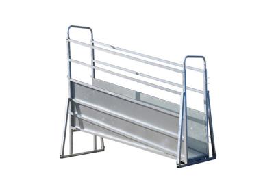Q235 Low Carbon Steel Portable Cattle Ramp , Galvanised Stock Loading Ramp