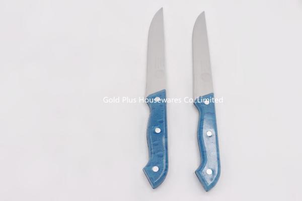 Multicolour kitchen fruit knife 1mm hand hammered stainless steel knives kitchen chef knife