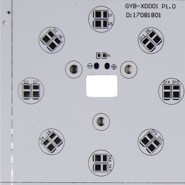 Толщина 0.4mm до 4.0mm собрания монтажной платы СИД SMD 94v0 светлая