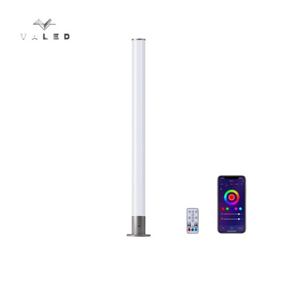 360 Degree Emitting LED Mood Lamp with APP Control and 22W RGB Corner Floor Lamp