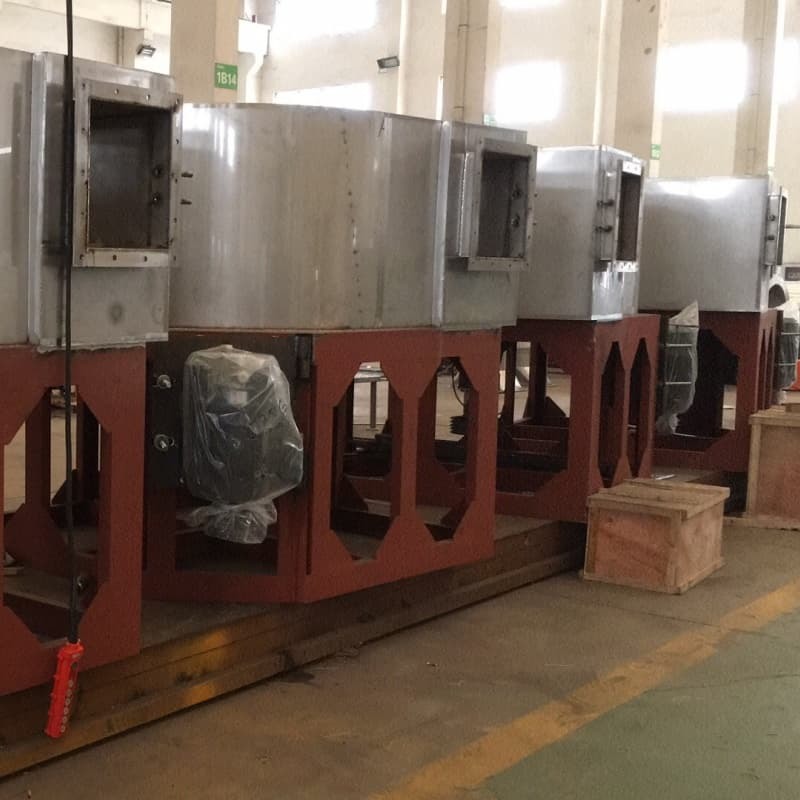 100-350℃ Rapid Rotating Flash Dryer 144kw Spin Flash Drying Machine For Feed