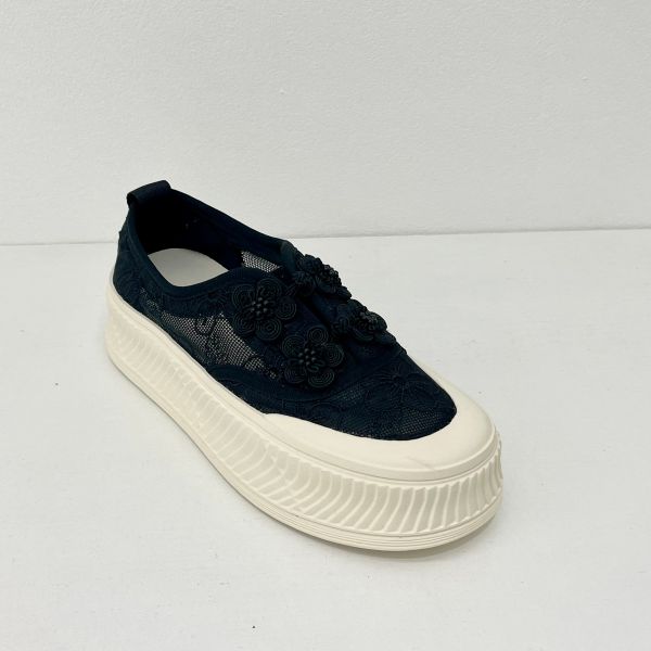 Comfort Ladies Black Espadrilles High Top Outdoor Stylish Non Slip Shoes