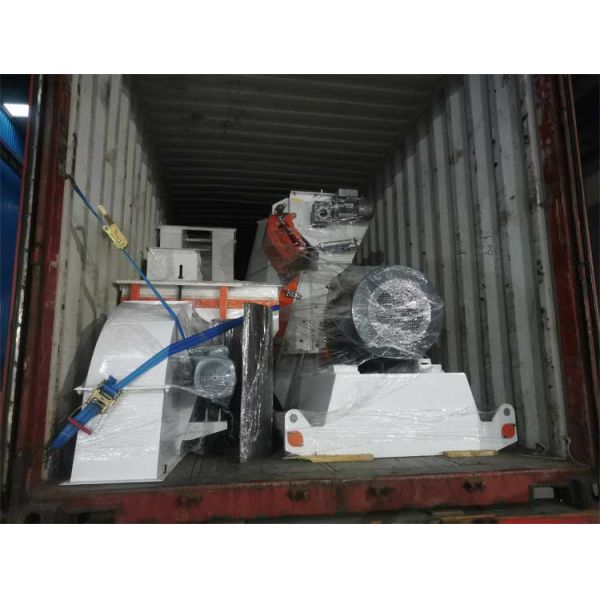 5T/H Livestock Animal Feed Pellet Mill 300kw Screening Grading