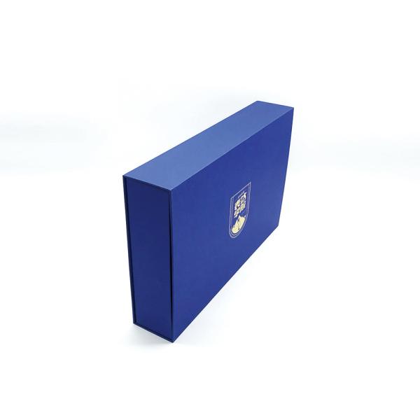 Over V Slot Dark Blue 400g Cardboard Magnetic Closure Gift Boxes