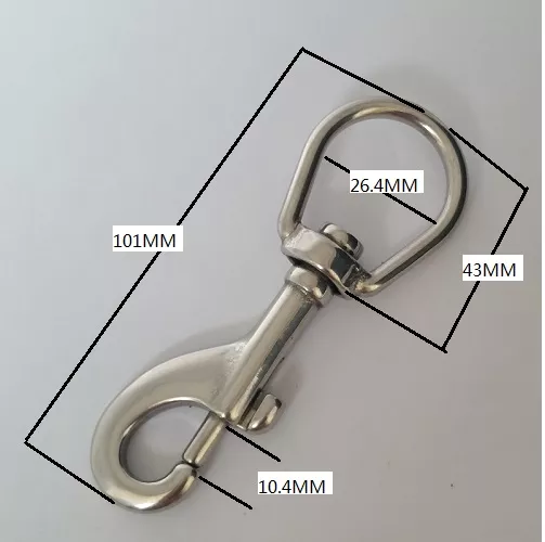 Кольцо для собак для сумки ремень весенний сцепление сцепление вращающийся болт Кольцо для собак спортивный аксессуар на открытом воздухе