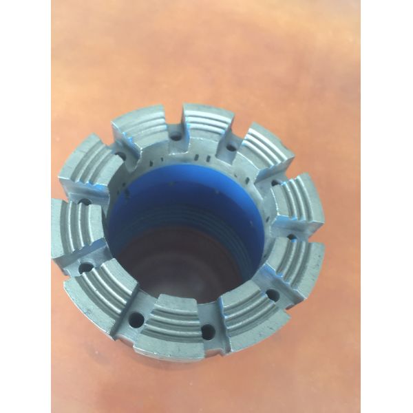 High Speed Penetration T6 Series HQ Core Diamond Drill Bit Turbo Type Customized