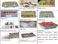 Máquina de molde de papel reciclada da bandeja do ovo, bandeja do ovo que forma a máquina