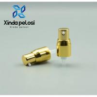 24 415 24 410 Bomba de loción de oro pulverizadora de niebla fina bomba de tapa de aluminio para tapa de botella