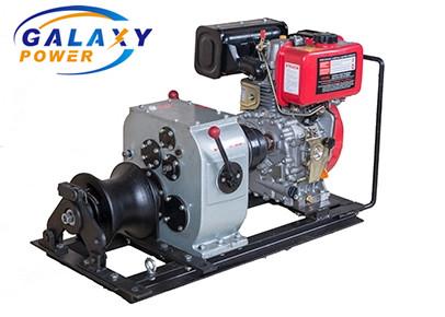 Single Wheel 5 Ton  Electric Diesel Winch with Customizable Wire Rope for Pulling or Lifting on Cranes Transmission Line Accessories