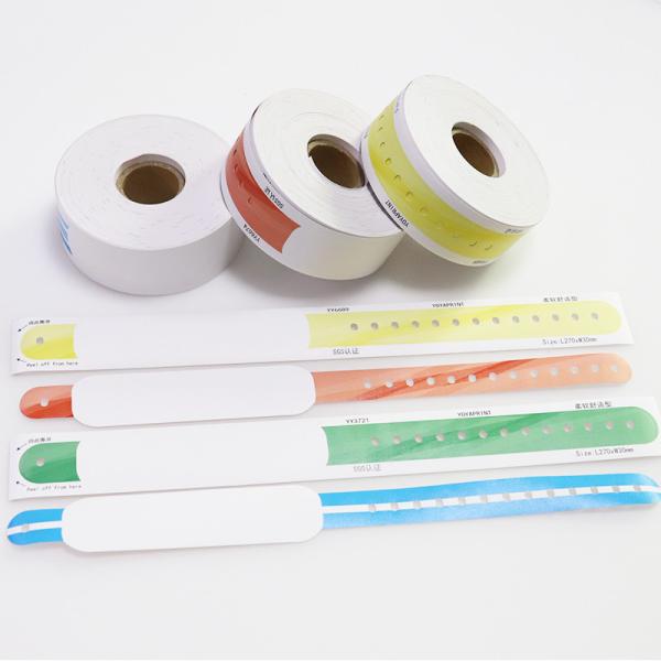 Vinyl Hospital Patient Wristband Identification Pediatric Bracelet