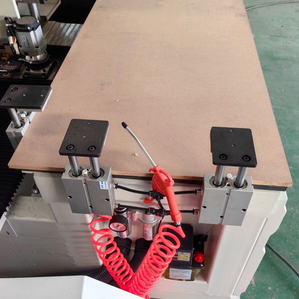 Wooden Door Hole Drilling Slotting Machine Fully Automatic CNC Lock Mortising Machine
