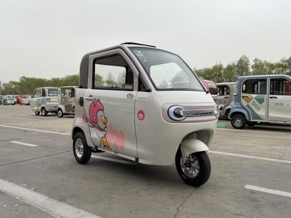 HuDie Pro 1500WD Two-Door Three-Seater Passenger Electric Tricycle