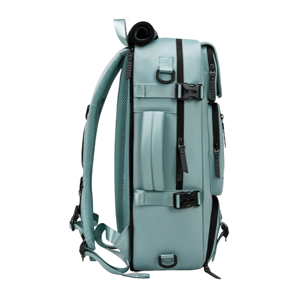 Men's Stylish Geometric Design Waterproof Oxford Backpack Zipper Inspired Business Sports for College Students Laptop Polyester