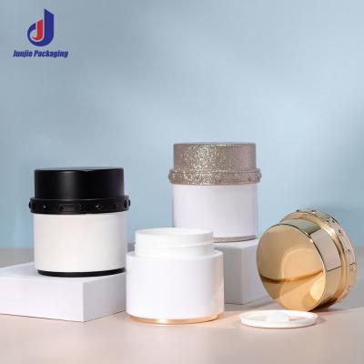 Plastic Cap Empty Lotion Skincare Container For Sunscreen Cream 30G 50G Lady Cosmetics Face Cream Bottles And Jars