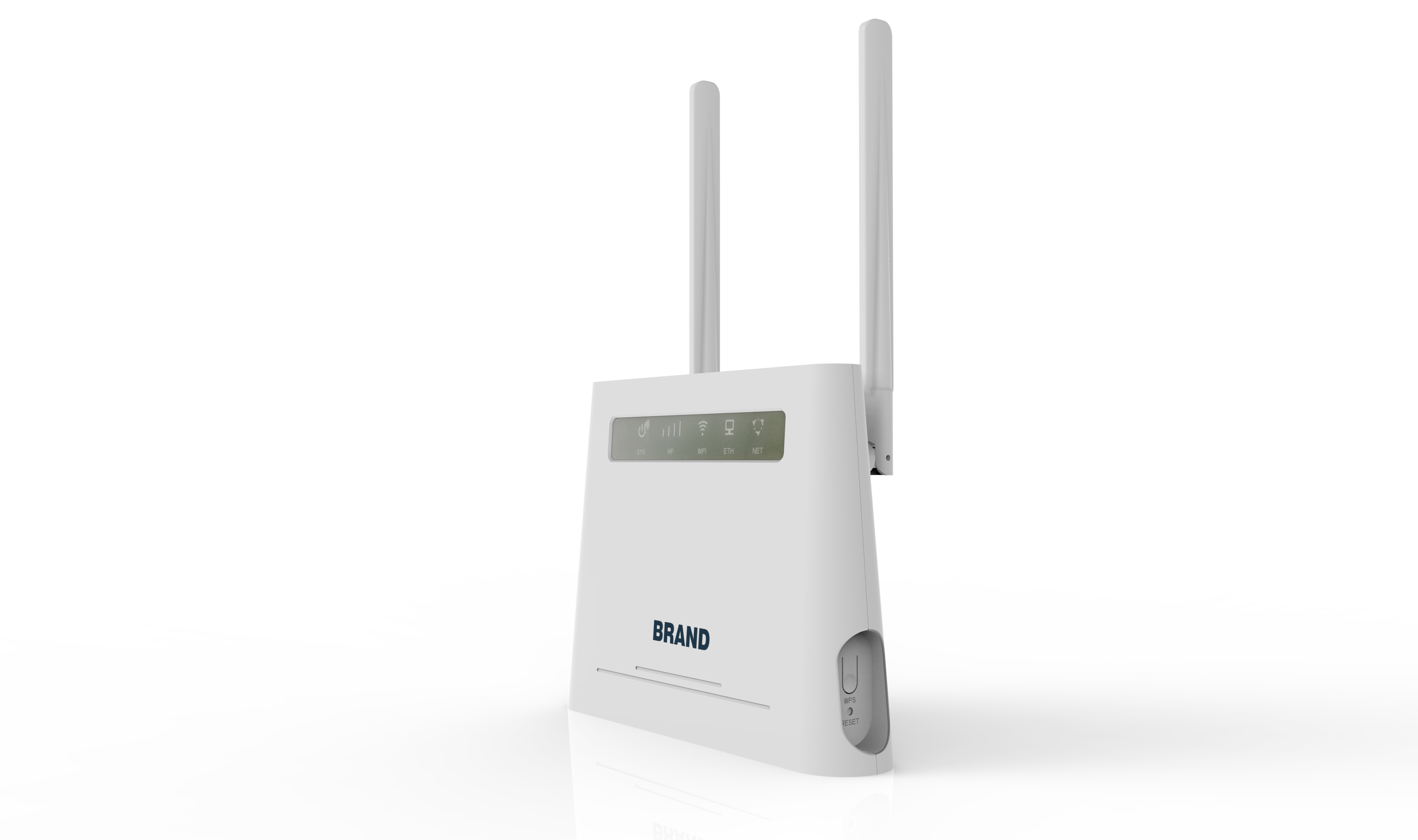 SIM-карта маршрутизатора CPE Wifi B950 3G 4G LTE открыла чернь набора микросхем 300Mbps Qualcomm
