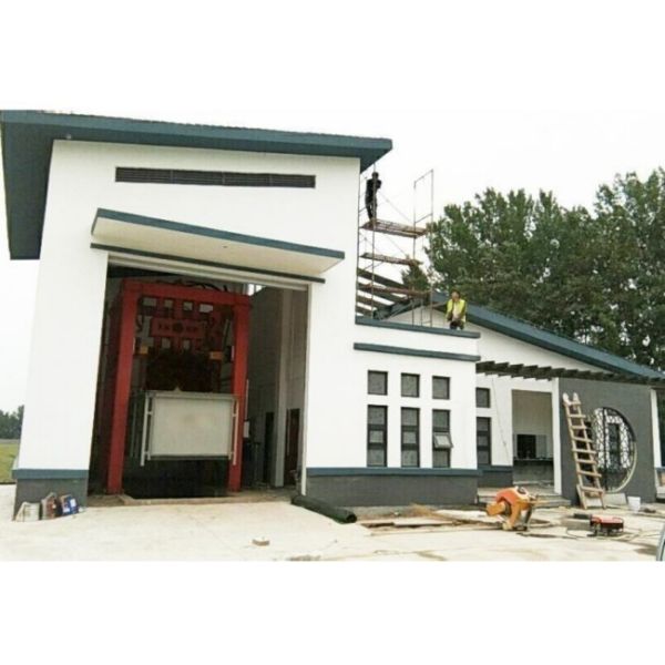 VerticaL 120-300T Hydraulic  Marine Solid   Refuse Trash Waste Refuse Garbage Compactor Plant