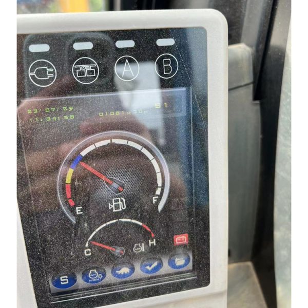 2020 Sany SY135C Excavadora anfibia Crawler Excavadora de pontón 1081 Horas de trabajo