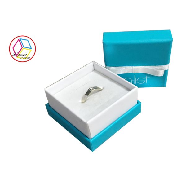 Вставка бархата коробки представления бумажной подарочной коробки/ожерелья роскошных ювелирных изделий