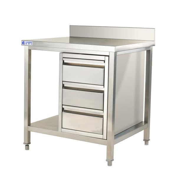 Professional Grade Stainless Steel Workbench for Commercial Restaurants and Kitchens