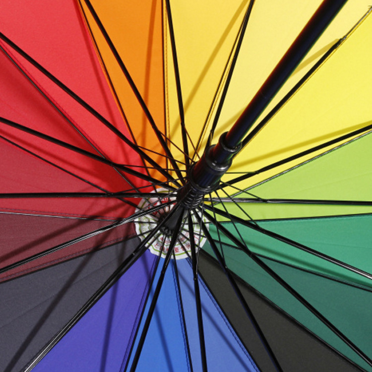 Item Custom Customized Umbrellas Automatic Open Iridescence Umbrella with Custom Logo