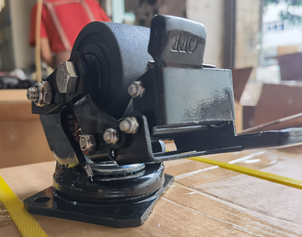  3 inch Industrial Caster Nylon  Wheels Heavy Duty  Low center of gravity caster  400kg​ low-clearance machinery