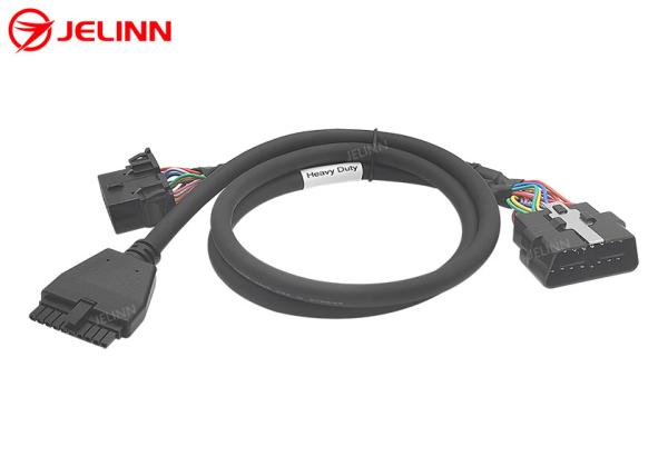 PT30 ELD OBD J1962 Splitter Y Cable for Pacific Track for Volvo or Mack Trucks in North America