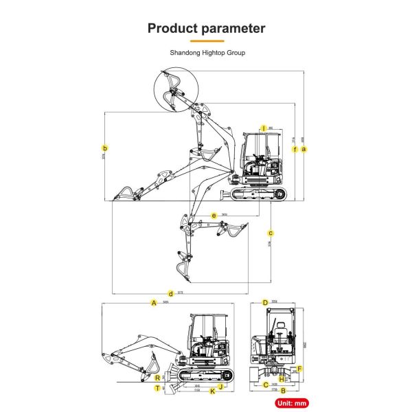 Tackle Diverse Challenges with the HT35 Small Excavator