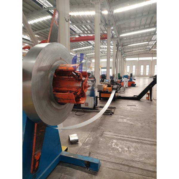 Photovoltaic Seismic Bracket Roll Forming Machine With Gearbox Transmission Hydraulic Shearing