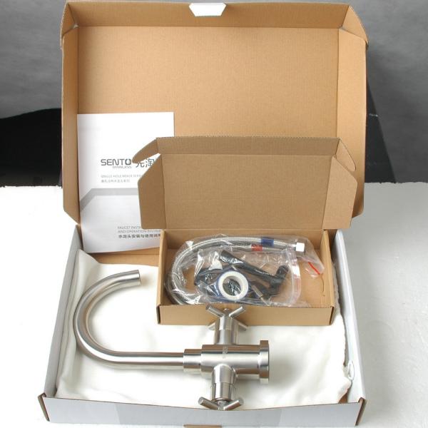 SENTO Single lever water saving kitchen sink faucet