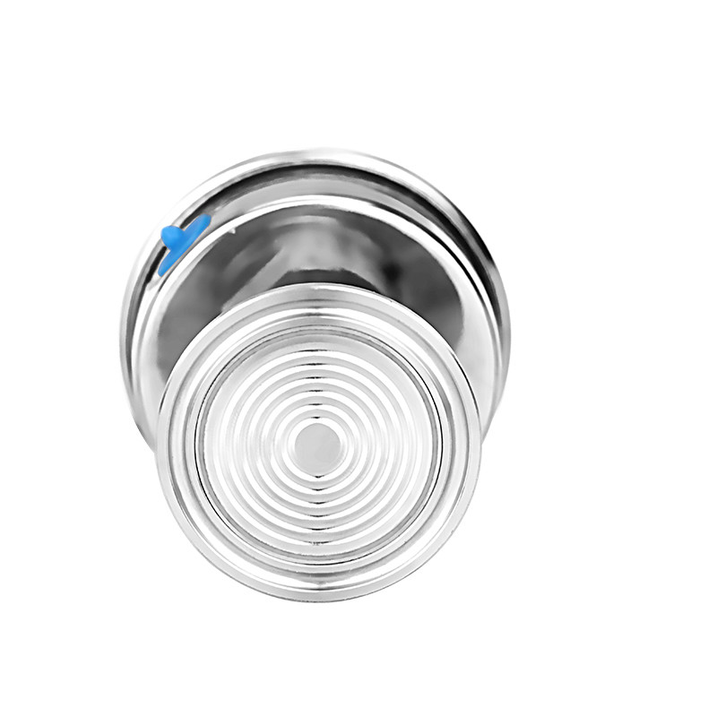 60mm Nominal Diameter Natural Gas Pressure Gauge with Complete Stainless Steel Design