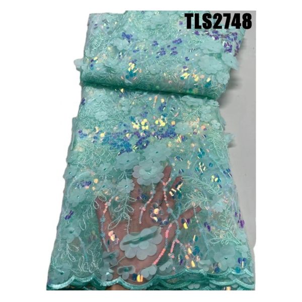 2023 Supoo Finest Quality  3d Floral French Lace Fabric Net Fabric for Women Bridal Lace Fabric and Wedding Material