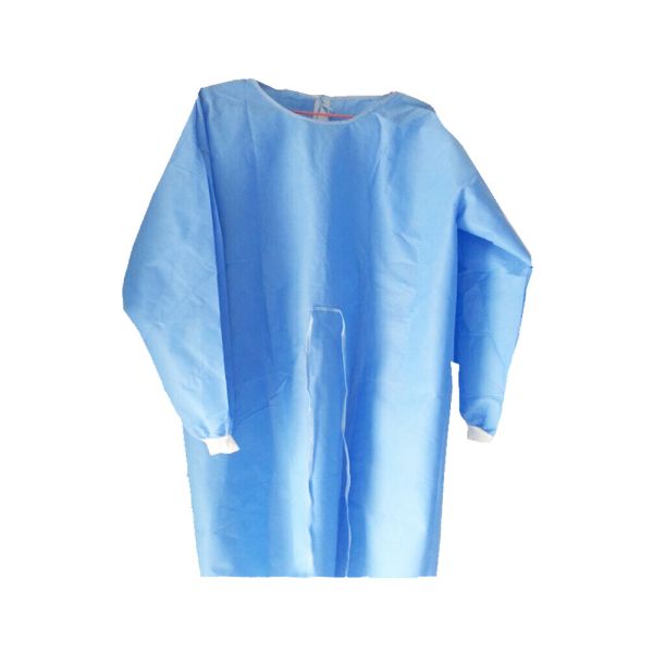 medical surgical disposable products isolation gown surgical gown PP gown blue yellow white color