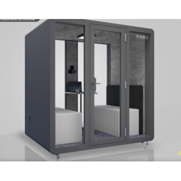 Подвижная светлая роскошная звукоизолированная комната для записей собраний и частного жилого помещения