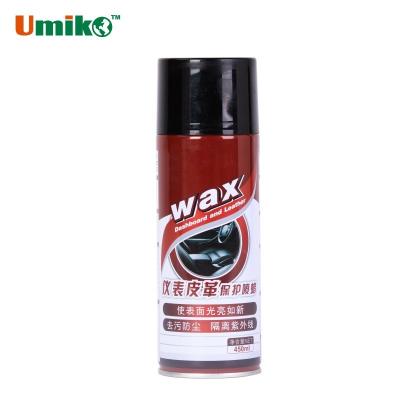 Car Dashboard Car Polish Spray Leather Cleaning Anti UV Car Interior Cleaning Wax