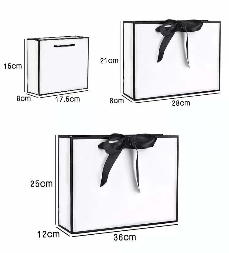 бумажный мешок искусства одеяния 28x21x8cm