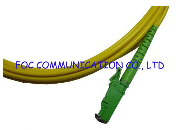 E2000 APC LSZH Jacket 0.9mm Fiber Optic Pigtail , High Precision Ceramic