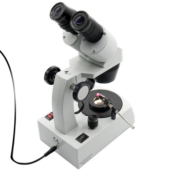 microscópios de Gemological da distância de funcionamento de 56mm com F19 a lente binocular FGM-U2-19