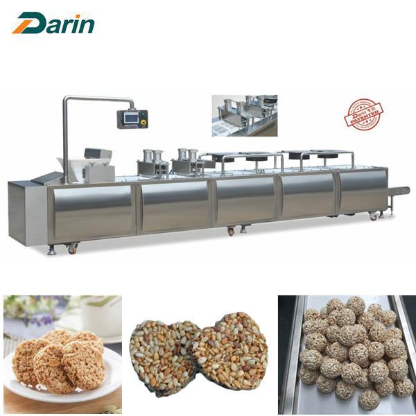 Barra certificada CE que forma o petisco de aço inoxidável do fruto da barra de Granola da máquina