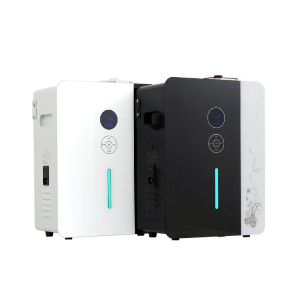 Sistema de climatização inteligente e poderoso difusor de odor 8000CBM Display de nível de óleo de sala grande WIFI App Metal Diffuser Máquina de ar de odor