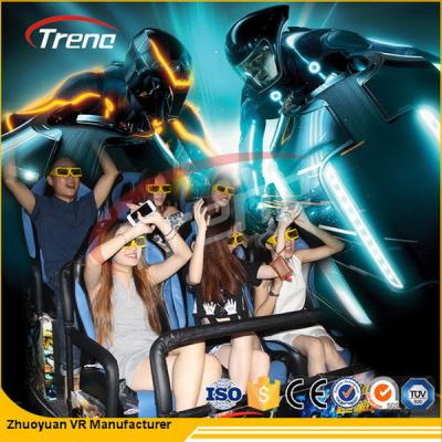 6 DOF Snow Virtual Reality 5D Cinema Equipment  With Hydraulic / Electric Platform