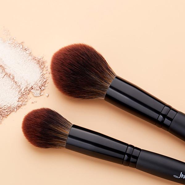Jessup 3pcs Face Makeup Brush Se Black Shimmer Collection Powder Brush Private Label Makeup Brush Vendors T274