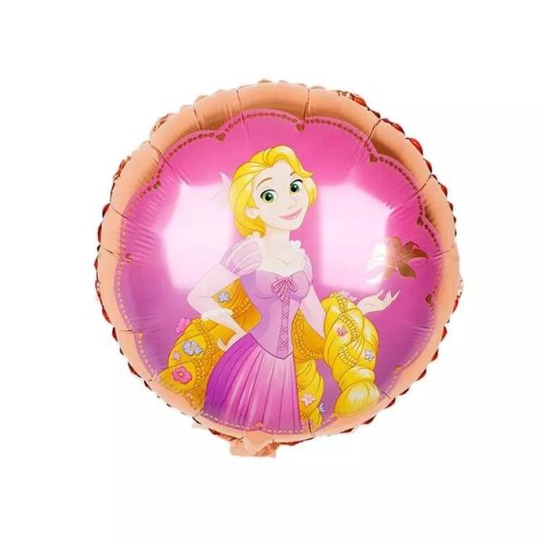 Balão da folha da folha 18inch do hélio da princesa de Wholesal para a decoração do presente de aniversário do partido