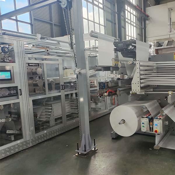 Lower Energy Adult Diaper Making Machine With CE High Efficiency Full Servo