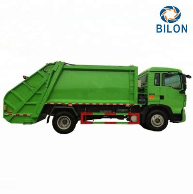 Caminhão manual do compressor do lixo, veículo da coleção Waste de HOWO 4x2 10 CBM