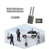 Sistema profesional de detección de drones Intercepción de FPV de alcance de 12 km Seguimiento de ubicación del piloto en tiempo real