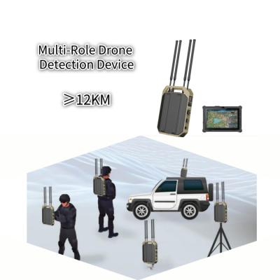 Professional Drone Detection System 12km Range FPV Interception Real Time Pilot Location Tracking