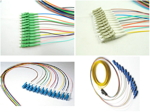 Simplex 9/125 um Fiber Optic Pigtail with SC Connector , 1.5M Fiber Cable